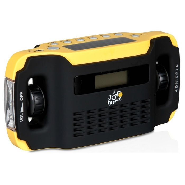 Le Tour de France - Official Solar and Dynamo Radio with Lighting Function