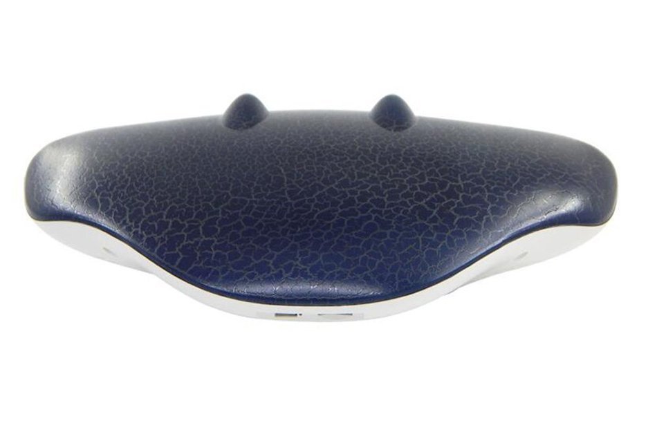 Generic Wireless Bluetooth Speaker With LED Lights Support TF Card for Smartphone ( Blue ) N6