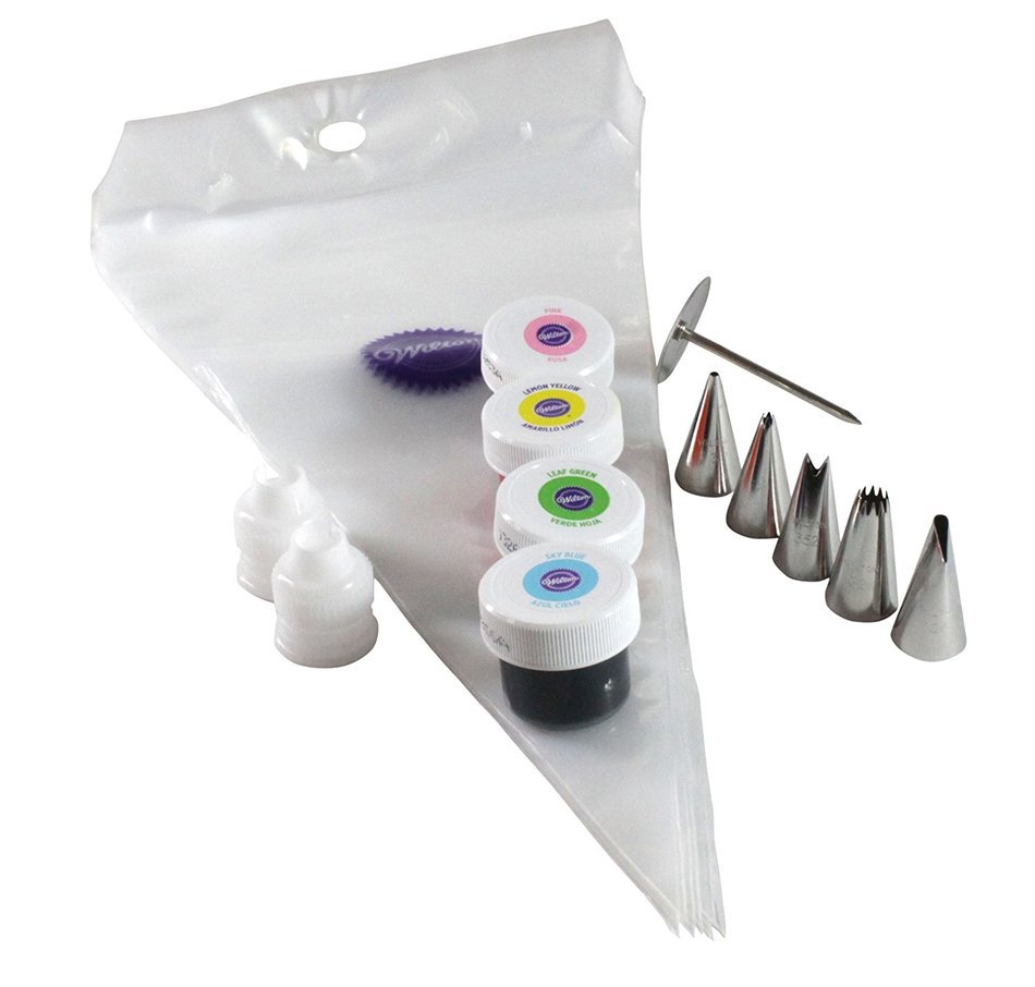 WILTON 2104-2532 Cake Decorating Set 25-Pieces N5