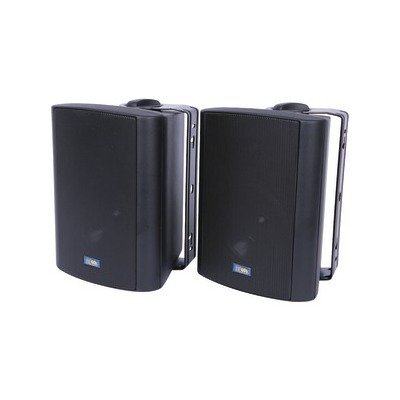 TIC CORPORATION AS P60B INDOOR/OUTDOOR 75-WATT SPEAKERS WITH 70 VOLT SWITCHING (BLACK)
