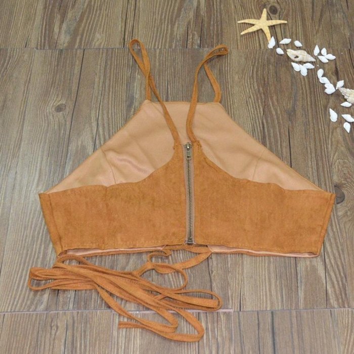Underwear, PHOTNO Women Tank Tops Bustier Bra Vest Crop Top Shirt Blouse Cami N12