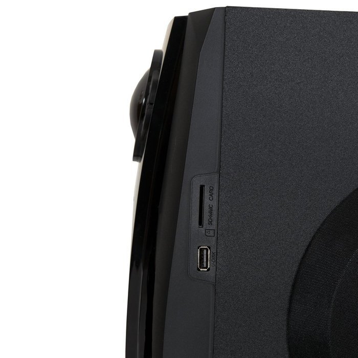 Theater Solutions TS524 Deluxe 5.1 Home Theater Speaker System with LED Lights Multimedia Gaming N5
