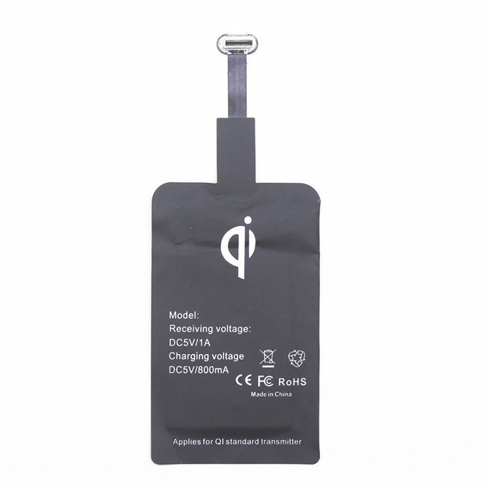 Alloet New Type C USB 3.1 Wireless Receiver Coil Qi Wireless Charging Receiver N6