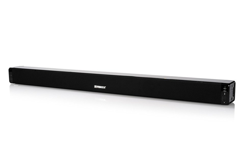Fisher Wireless Sound Bar Surround Sound Bluetooth Hi-Fidelity Speaker with its powerful built-in woofers, Auxiliary... N3