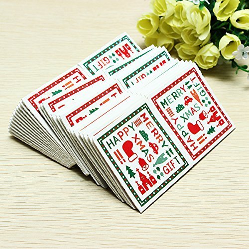 100Pcs Christmas Decorations Cups Hokkaido Chiffon Cake Cups N9