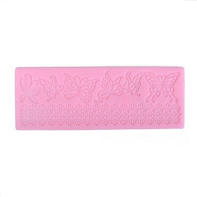 Y&XL&H Silicone 3D Butterfly Design Mold Cookware Dining Bar Non-Stick Cake Decorating Fondant Soap Mold SugarCraft