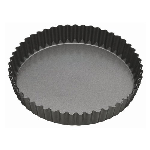 Master Class Non-stick Fluted Loose Base Quiche Tin Round 25cm Cake Bakeware