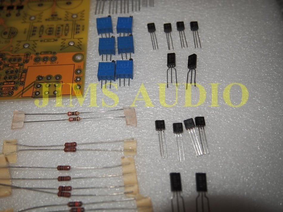 Symmetric Complementary J-FET preamplifier JC-2 kit