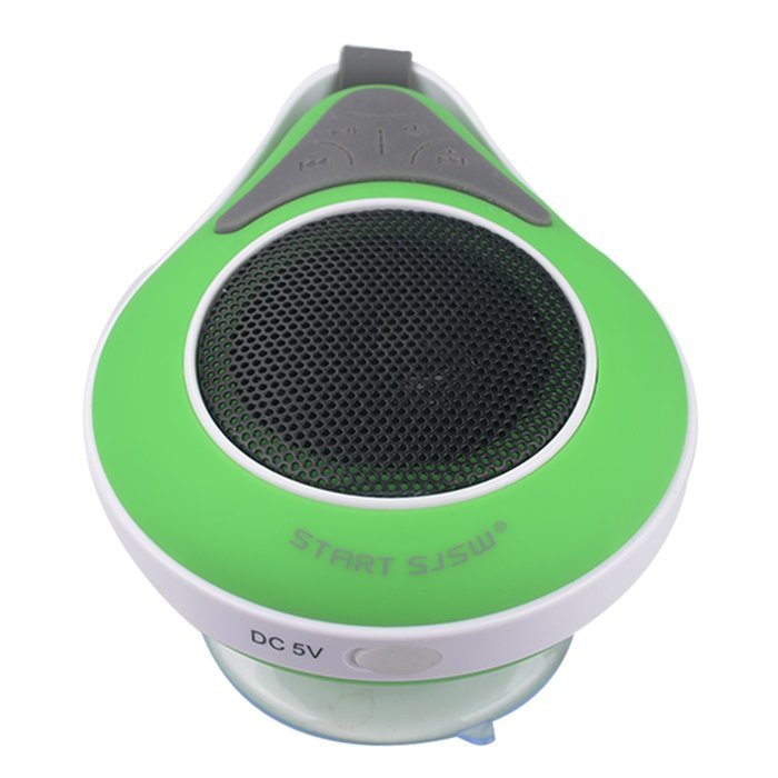 Start Sjsw Waterproof Bluetooth Shower Speakers - IPX6 Certified - For use in Bathroom, Kitchen, Car, Outdoors... N7