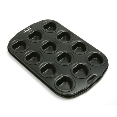 Norpro Nonstick Petite Mini Heart Shape Muffin Cake Brownie Valentine Pan