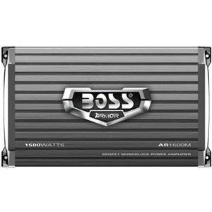 Boss Armor Ar1500m Car Amplifier . 1500 W Pmpo . 1 Channel . Class Ab . 105 Db Snr . 0% Thd . Mosfet Power Supply...