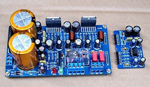 TDA7293/TDA7294 stereo 2.0 power amplifier board with Sound Protect Kit UPC1237 N5