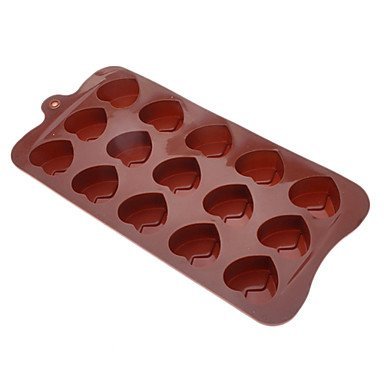 Sher Love Shaped Sugarcraft Silicone Mold for Candy/Cookie/Jelly/Chocolate N2
