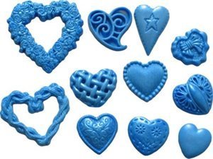First Impressions Molds Silicone Mould - Hearts - 30 cavities