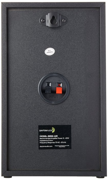 Dayton Audio B652-AIR 6-1/2" Bookshelf Speaker Pair with AMT Tweeter N2