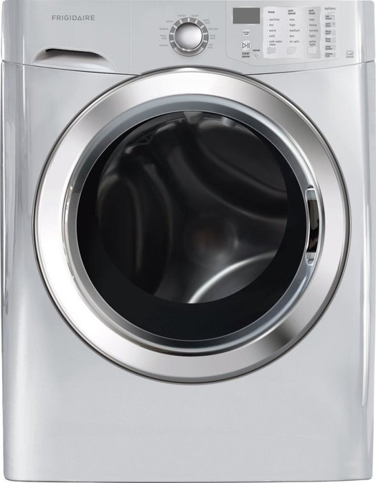 Frigidaire FFFS5115PA3.9 Cu. Ft. Classic Silver Stackable With Steam Cycle Front Load Washer - Energy Star