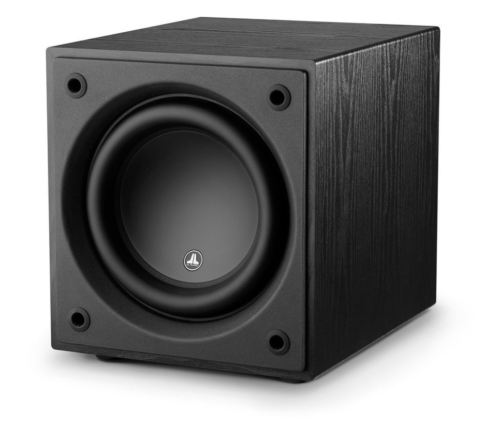 JL Audio Dominion D110 10" Powered Subwoofer (Black Ash) N2