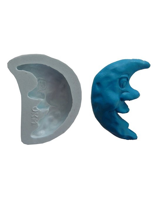 OK Molds silicone moon decorating fondant gompaste supply M4934