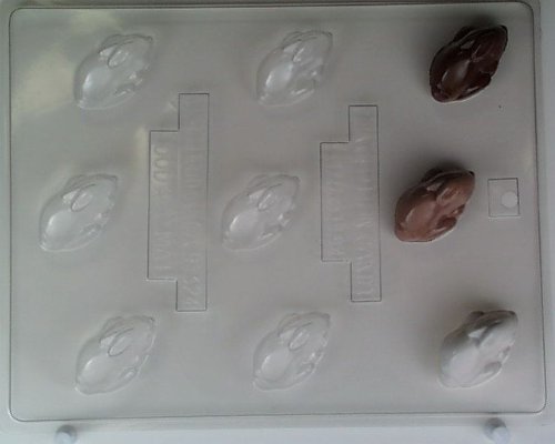 Bite-sized 3-D bunny E078 Easter Chocolate Candy Mold