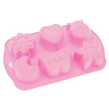 Sher Cartoon Life Theme Silicone Cake Pudding Mould N3