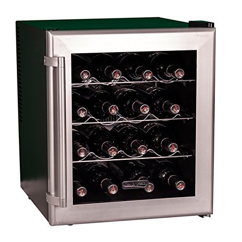 16-Bottle Thermoelectric Wine Cooler, Silver