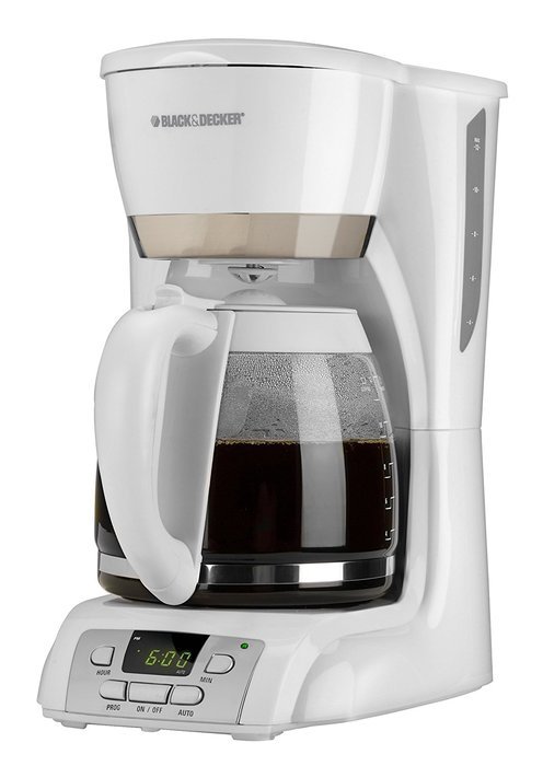 Black & Decker DCM2160B 12-Cup Programmable Coffeemaker, Black