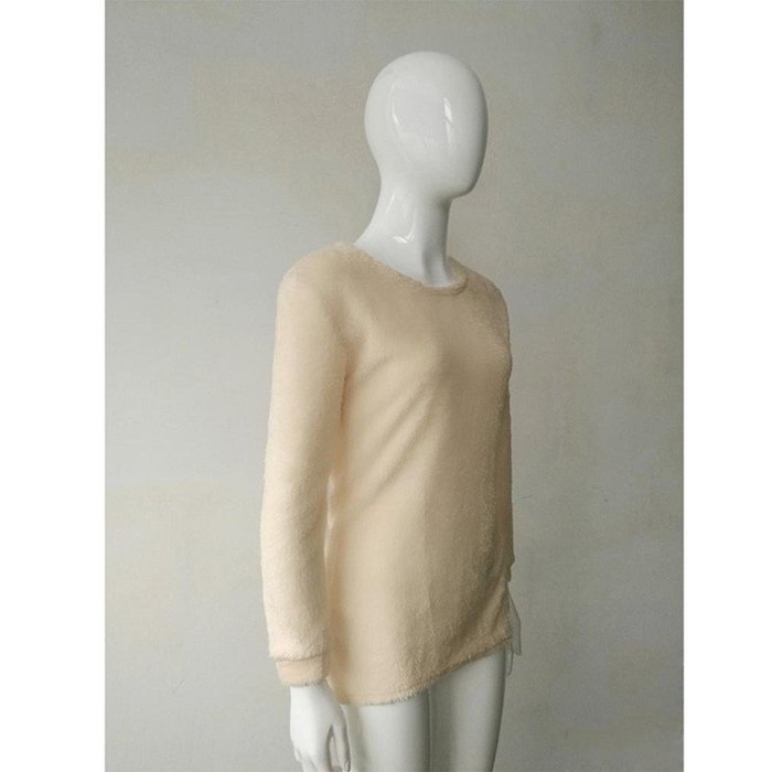 Fashion Sweaters,Morecome Womens Casual Solid Long Sleeve Jumper Sweaters Blouse