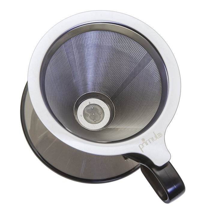 Primula Seneca 1-Cup Pour Over Coffee Maker &ndash; Temperature Safe Glass Cone and Doubled Lined Stainless Steel Mesh... N2