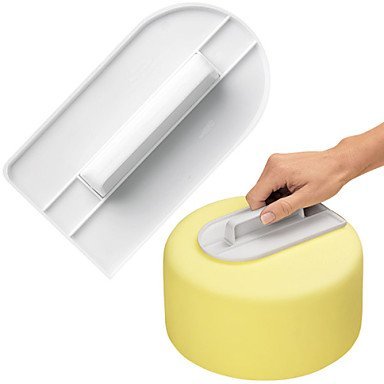 Sher Fondant Icing Smoothing Smoother Tool Polisher Sugar Cake Decorating Baking Fondant Paddle Finisher Sugarcraft...