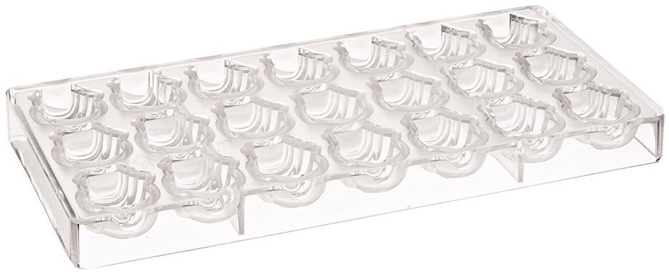 Fat Daddio's Snowman Polycarbonate Candy Mold 21-Piece Tray