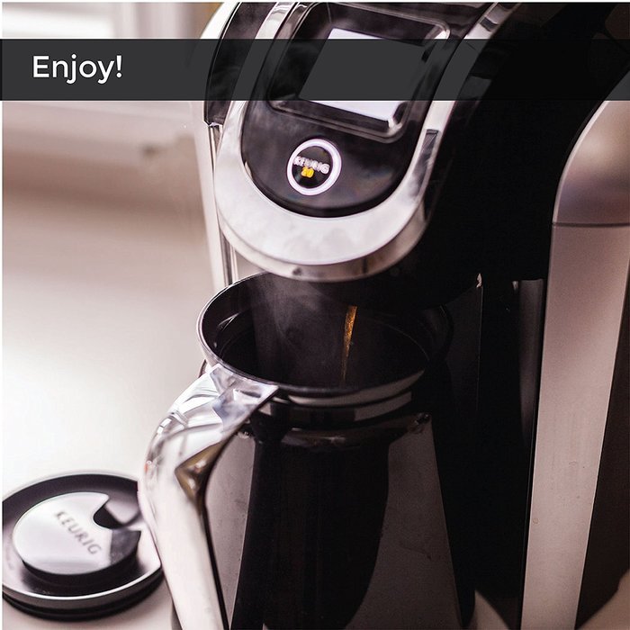 Reusable Carafe - Refillable Keurig Multi-beverage Filter - Compatible with Keurig 2.0 Brewers (K200, K300, K400... N5