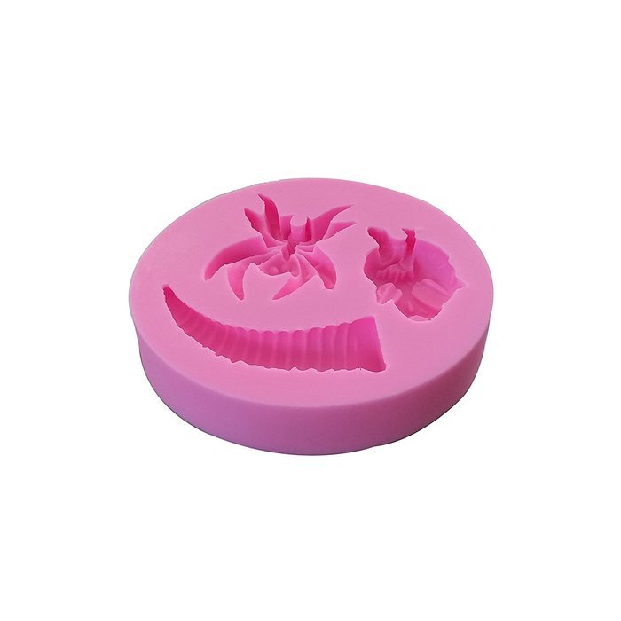 WYD Halloween Decorative Fondant Silicone Mold,Handmade Soap Mold,Cake Mold Decorating,Fondant Baking Mold,Jelly... N2