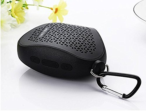 Outdoor Portable Bluetooth Speaker Music Wireless Bluetooth Speaker Built in Mic Support Hands Free (black) N2