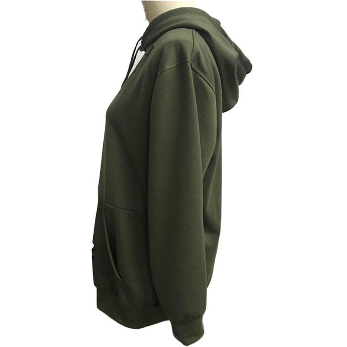 Hoodie Sweatshirt,Morecome Womens Loose Casual Long Sleeve Hoodie Pullover (L, Army Green1) N17
