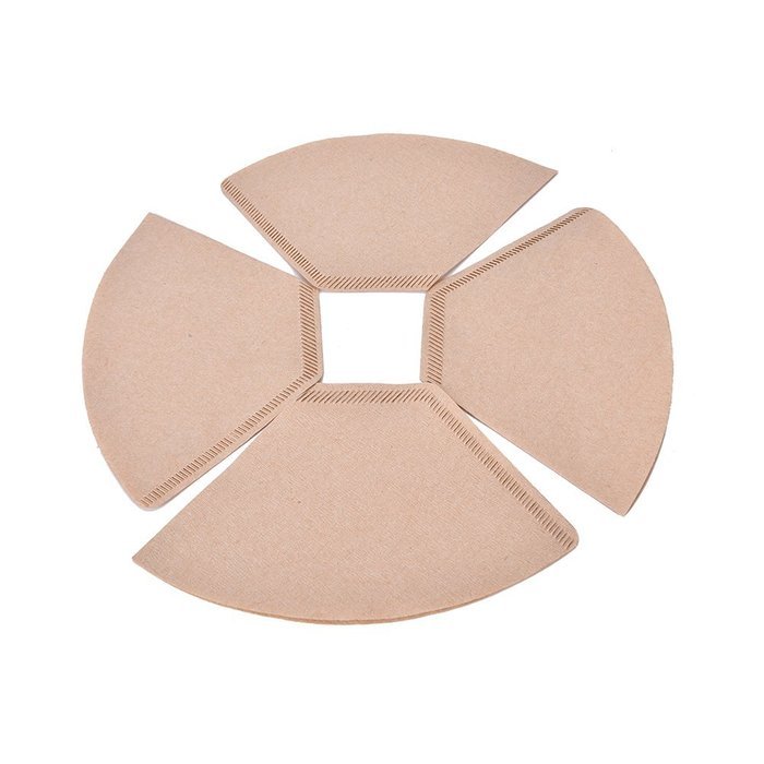 100 Pcs Coffee Paper Filter for Coffee Hand-poured Coffee Filter Drip 2-4 Cup By Crqes N5