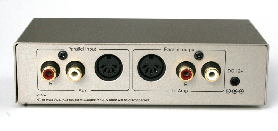 TCC TC-780LC SILVER Stereo Line Level Amp / Booster with iPod Jack N2
