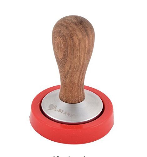 Antrader Coffee Press Tamper 58mm Coffee Tamper Mat Bean Press Tool