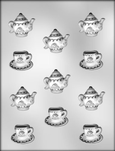 CK Products Cup, Saucer, and Teapot Chocolate Mold