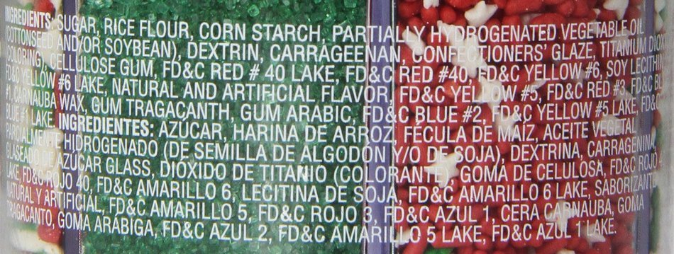 Wilton 6 Color Christmas Sprinkle Mix N4