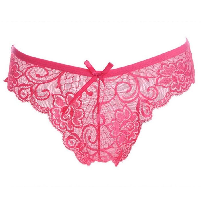 Underpants ，Beautyvan Comfortable 2016 New lingerie Red Women Butterfly Back Lace Underwear Lady Hot (Beige) N21