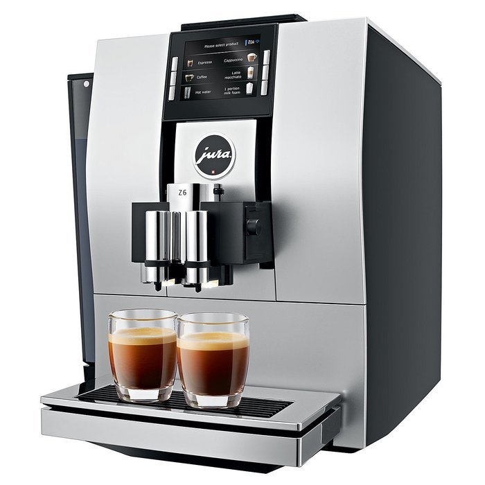 Jura 15093 Z6 Coffee Machine with Pulse Extraction Process, Aluminum N2