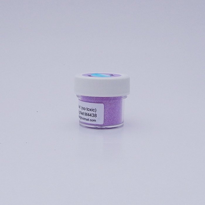 O.K Molds purple dust Glitter 8g Jars Cake Cupcake Candy Decorations M4438