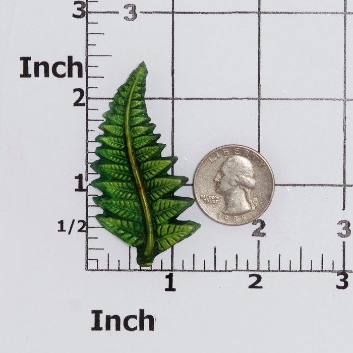 Fern Leaf Flexible Silicone Mold, Fondant, Candy, Chocolate, Food Safe, Polymer Clay, Resin Mold, Epoxy and so... N3