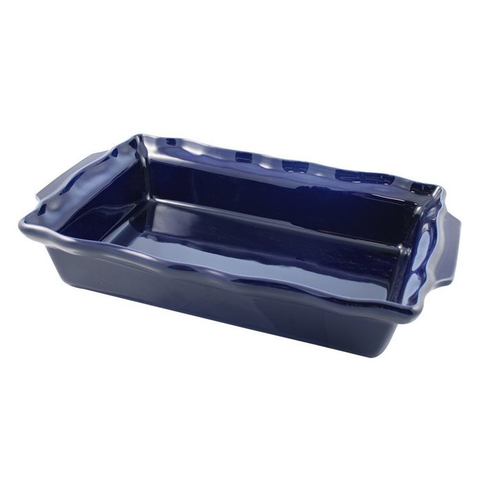 Swissmar Le Cordon Bleu Charmant Small Rectangular Roasting Dish, 1.7 Quart, Jaune Yellow