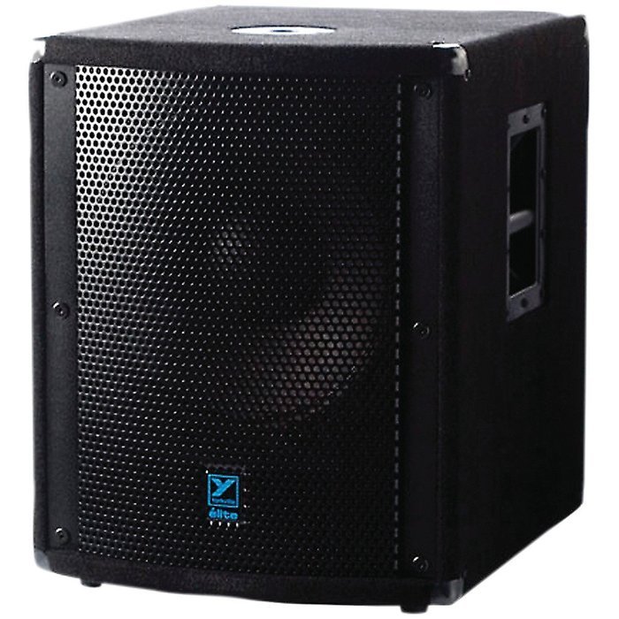 Yorkville LS801 18" 1500W Active Subwoofer Elite Black Ozite