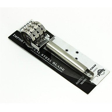 Y&XL&H Stainless Steak Bread Pizza Dough Pastry Hole Docker Roller for Bakery