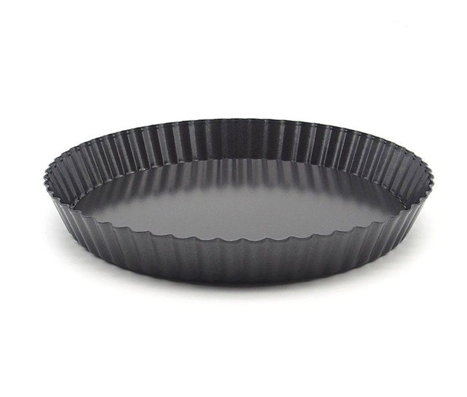 SS&CC Heavy-gauge Steel 9 inch Removable Loose Bottom Round Tart Pie ...