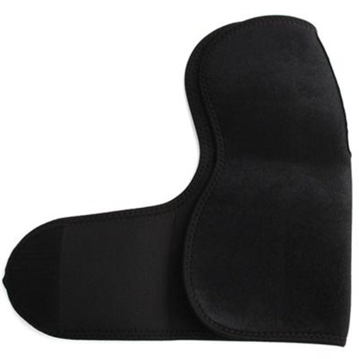 GU Angqi Black Adjustable Gym Sports Single Shoulder Brace Support Strap Wrap Bandage