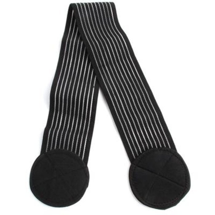 GU Angqi Black Adjustable Gym Sports Single Shoulder Brace Support Strap Wrap Bandage N2