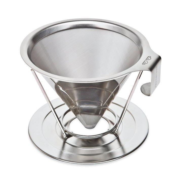 Reusable Pour Over Coffee Filter with Upgraded Cup Stand, Handle, and Stainless Steel - Portable Paperless Drip... N5